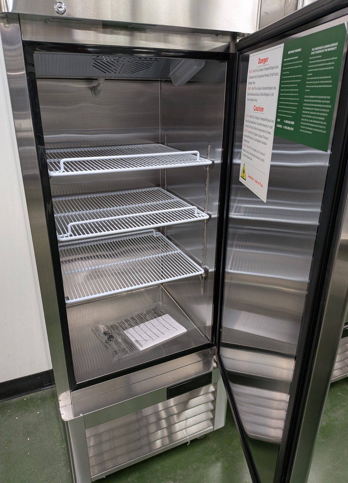 Atosa MBF8520GR Freezer, Reach-In, One-Section, 24-1/4"W x 24"D x 63-1/4"H