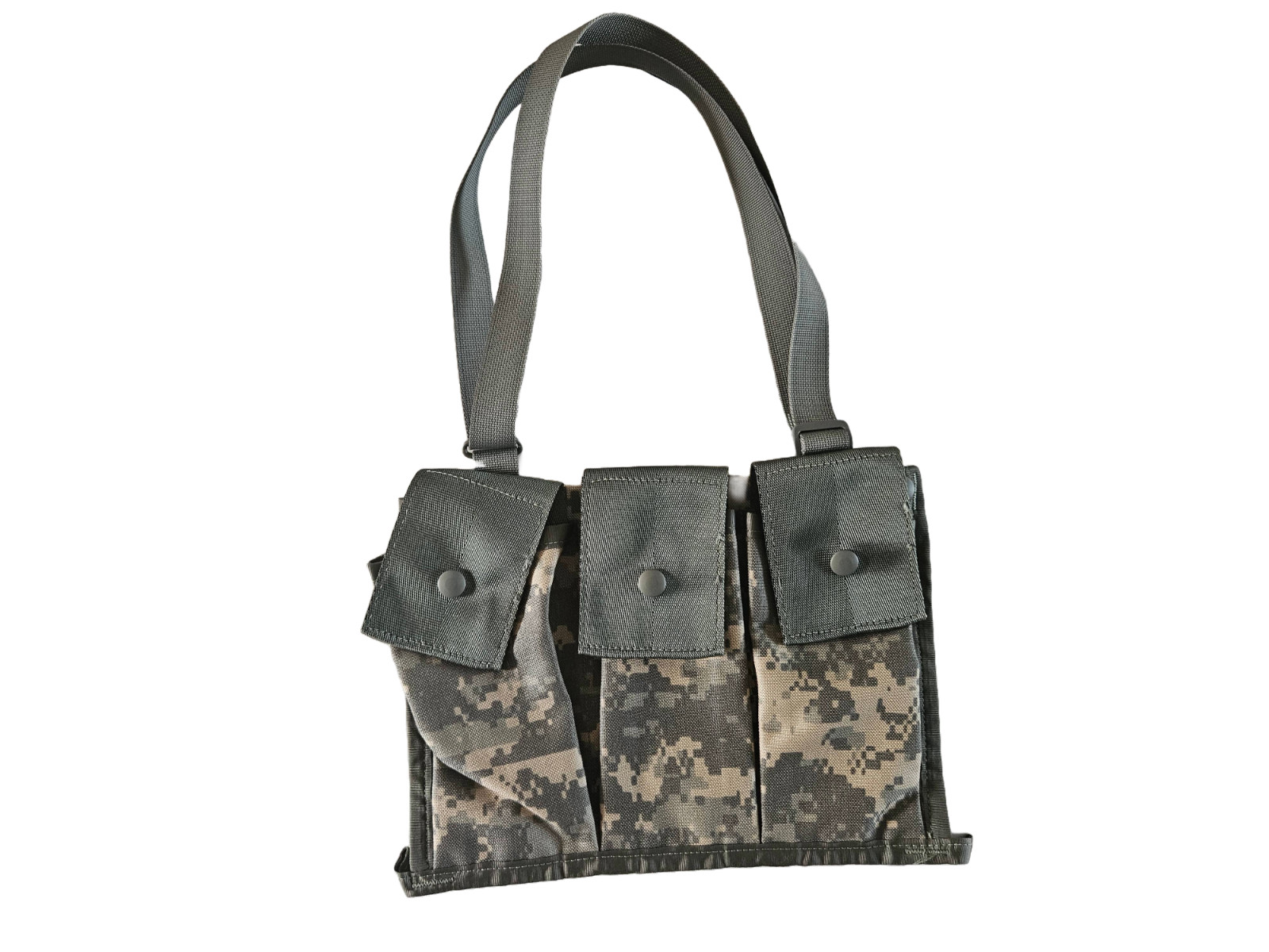 US Army MOLLE II ACU Fighting Load Carrier Vest w/ Tons of Extras! 8 pieces!