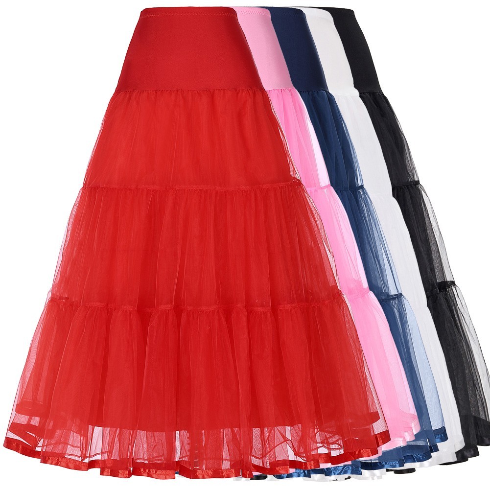Skirt Women Petticoat Lining Women Petticoat Wedding Wiggle Party Retro
