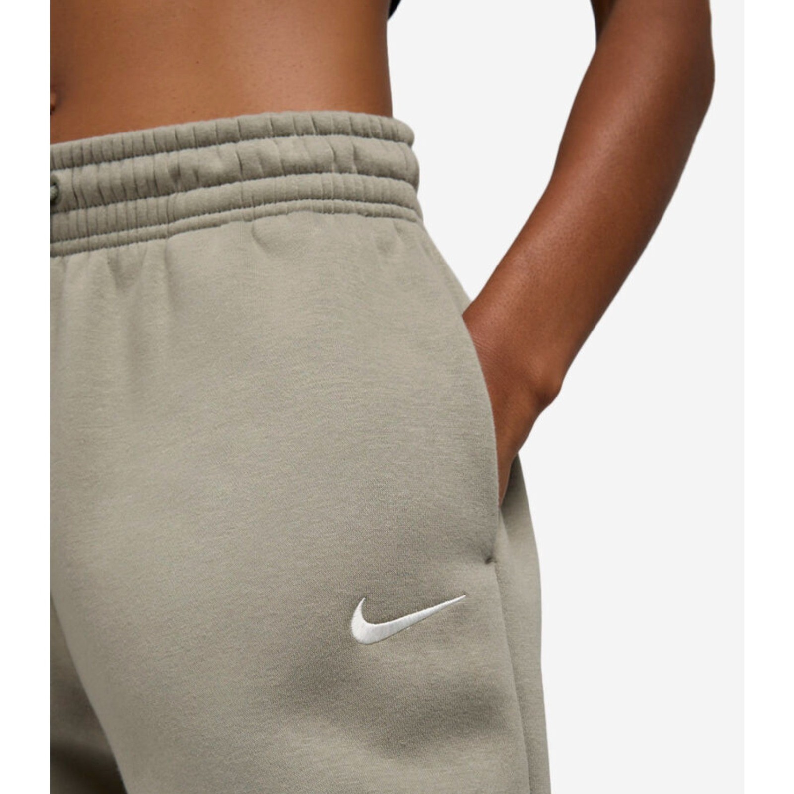 Nike Women's XS Oversized Fit High Rise Full Length Sweatpants Green (MSRP $70)
