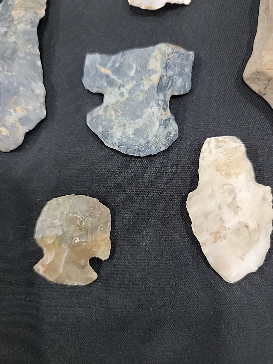 Indian Artifacts, Arrowheads, Rock drawing, Stone bowl, Ohio Collection.