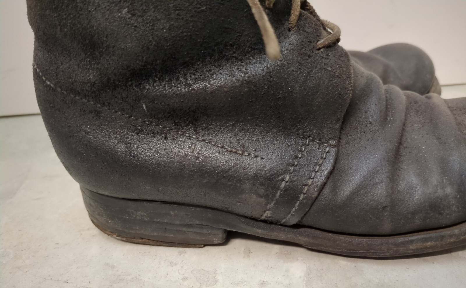 Vintage C&D Jarnagin Civil War Repro Brown Leather Brogan Shoes US Men Size 9.5