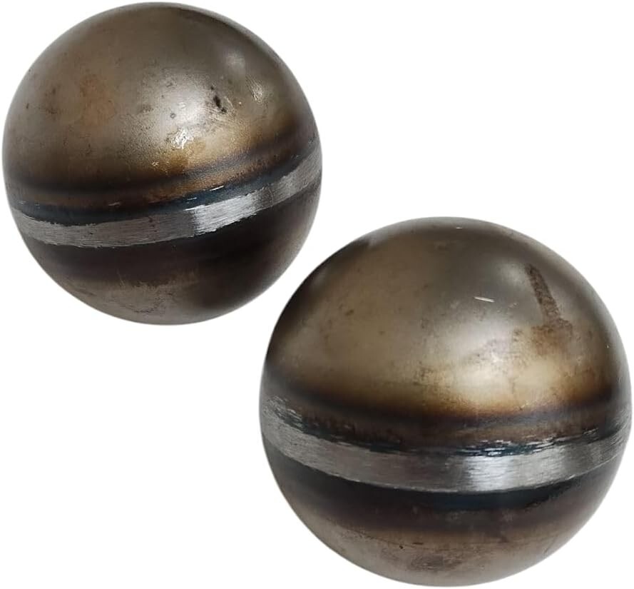 Decorative Steel Hollow Balls for Ornamental Decor, 16 Gauge Metal, Weld-on