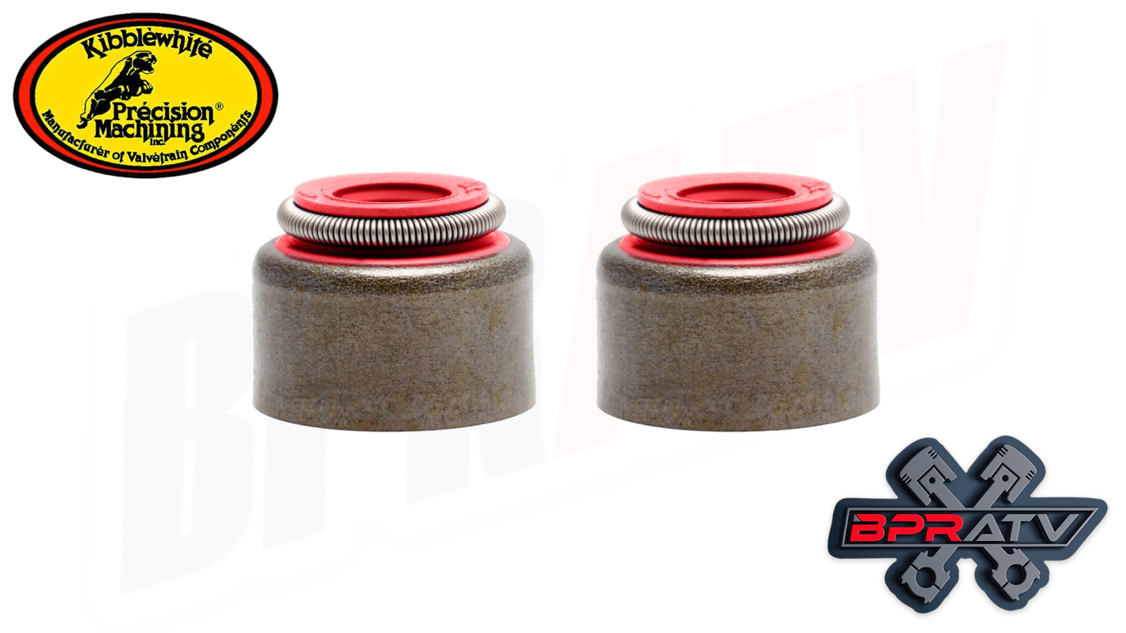 Yamaha Raptor 700 YFM700R Intake Exhaust Valve Kit KIBBLEWHITE Red Seals Keepers