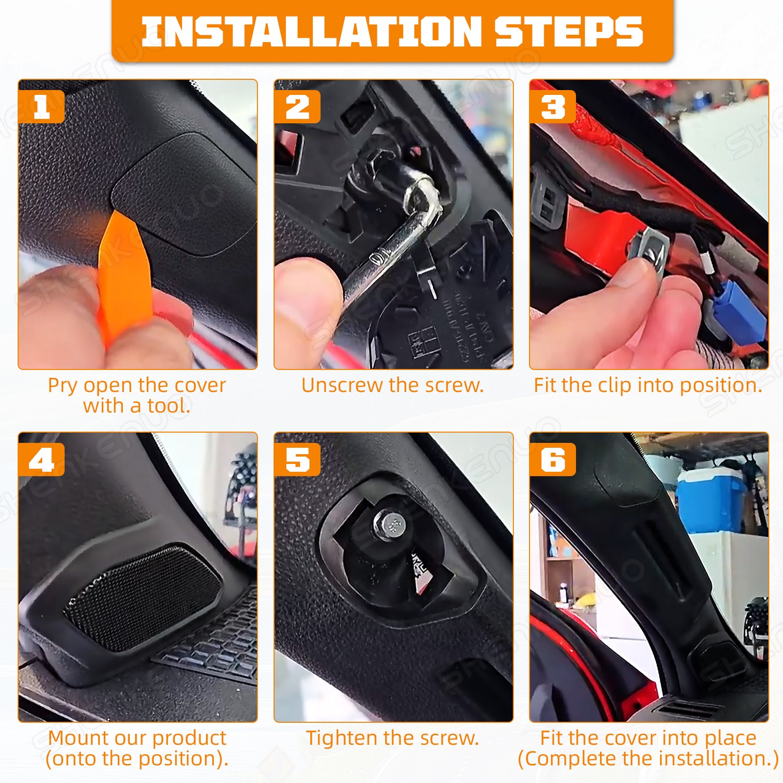 A-Pillar Grab Handle for Toyota Tacoma Gen 4th 2024-2025 2026 Driver Side