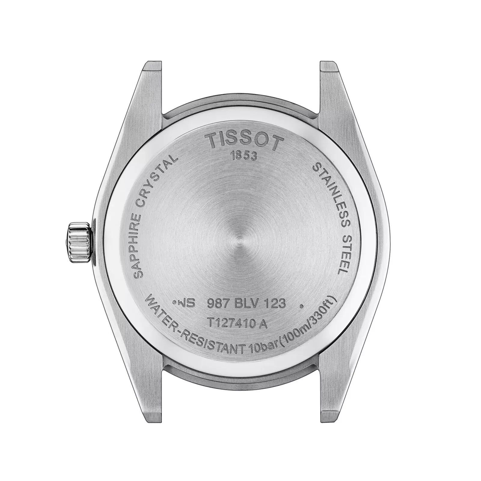 TISSOT Gentleman T127.410.11.031.00 Silver Dial Men's Watch 40 mm