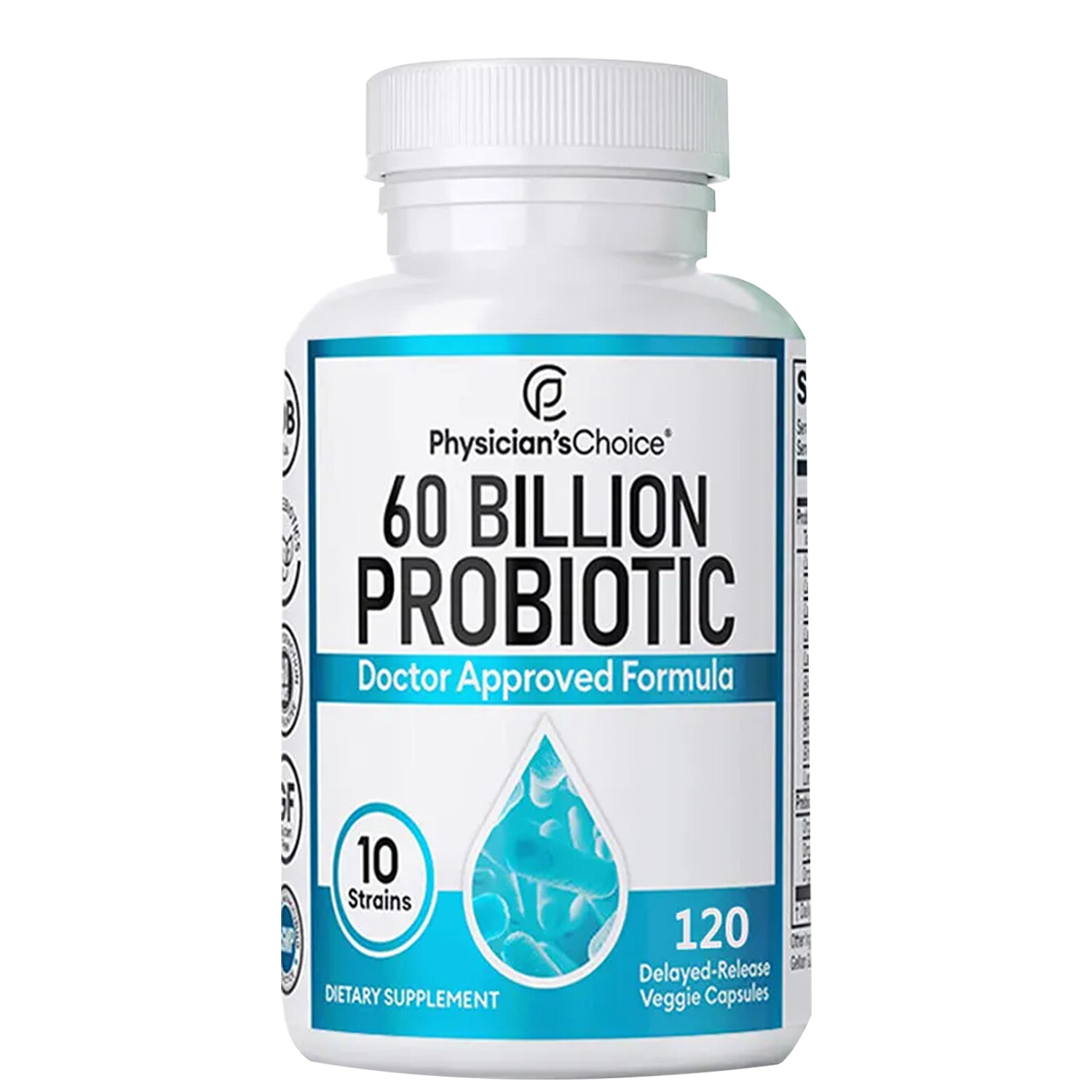 Physician's Choice 60 Billion Probiotic - Prebiotic,Gut Health,Digestive Support