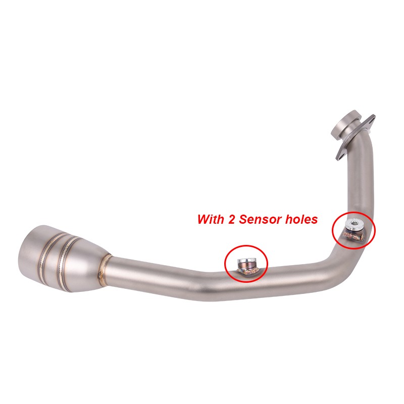 Full System Carbon Muffler Exhaust Link Pipe Modified For Duke 250 390 2025 2026