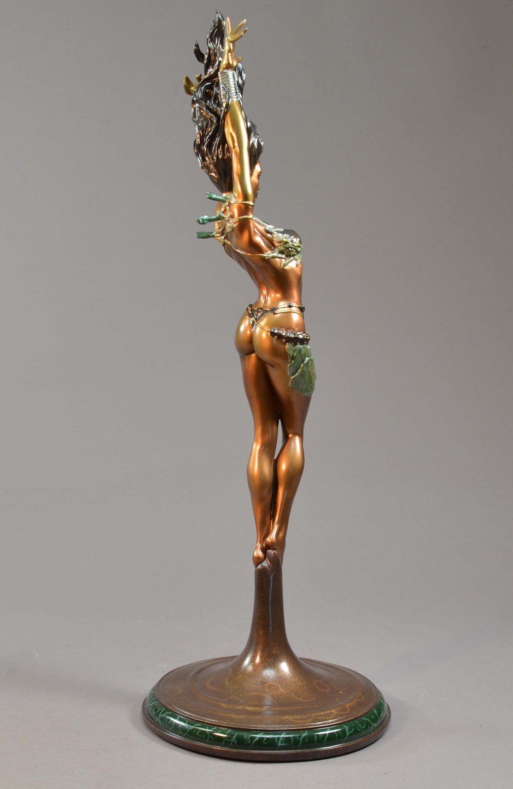 CS Moore Studio and Aspen MLT Inc"s Fathom faux bronze statue #44 of 250! RARE!