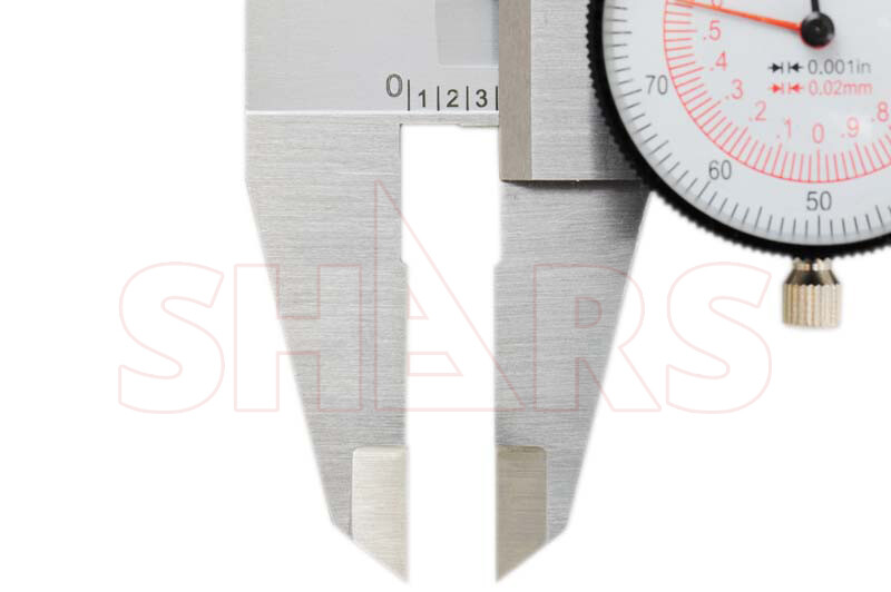 Shars 6" 150mm Inch Metric Dual Reading Dial Caliper MM Inspection Report New #}