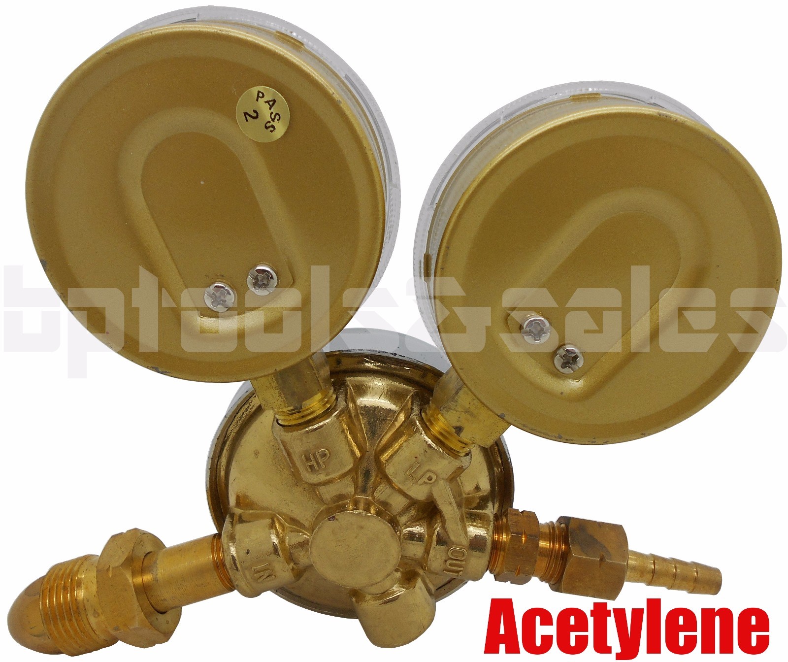 Solid Brass OXYGEN & ACETYLENE Regulators 4 Welding Fit Victor Gas Torch Cutting