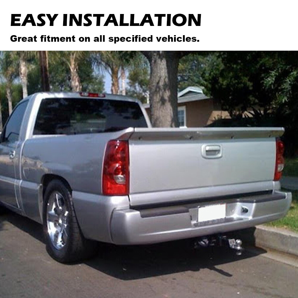 Tailgate Intimidator Spoiler Wing Fit For 99-06 Chevy Silverado GMC Sierra 1500