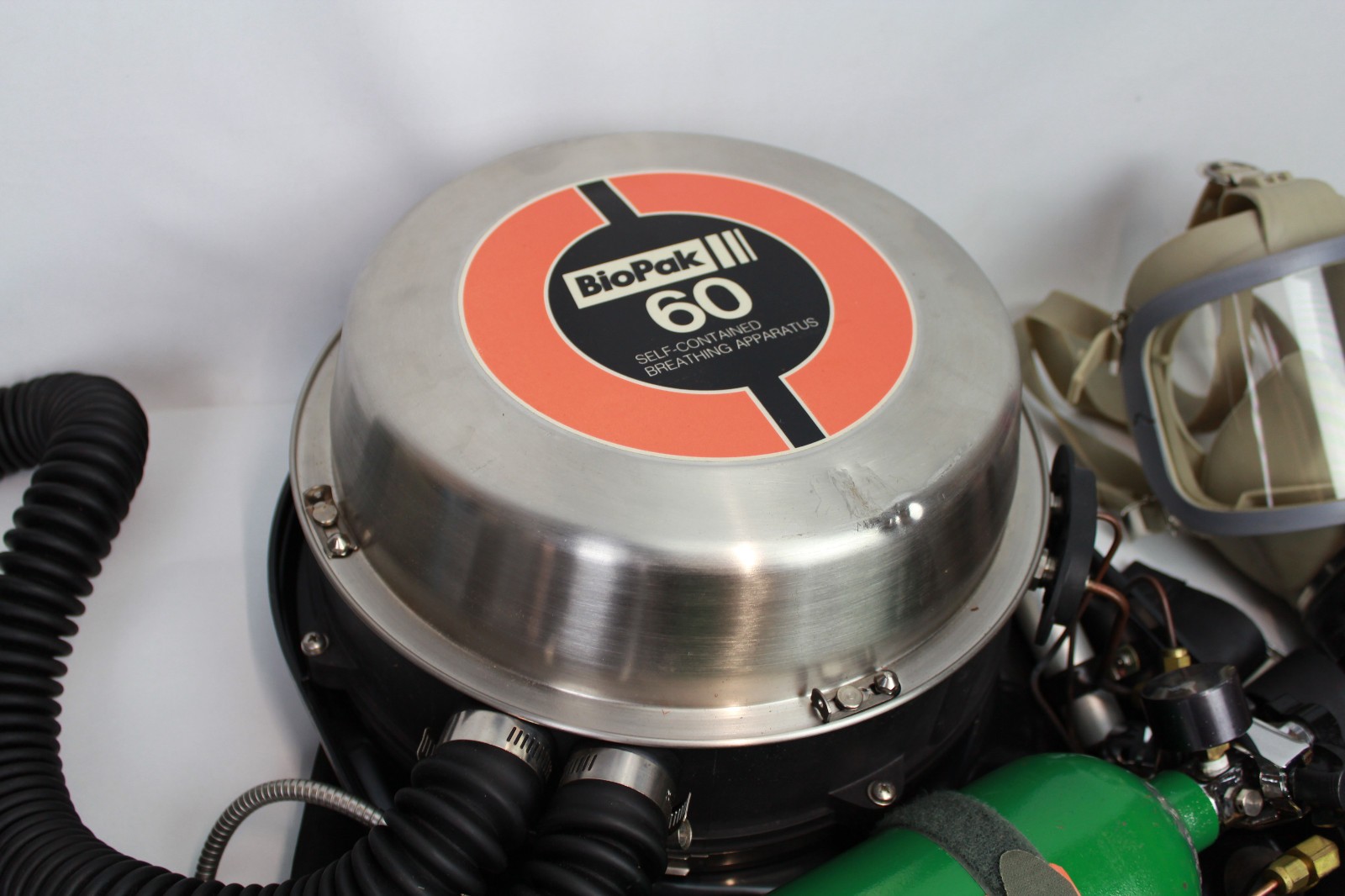 BioPak 60p 60 Minute Self contained Oxygen Breathing Apparatus Rebreather extras