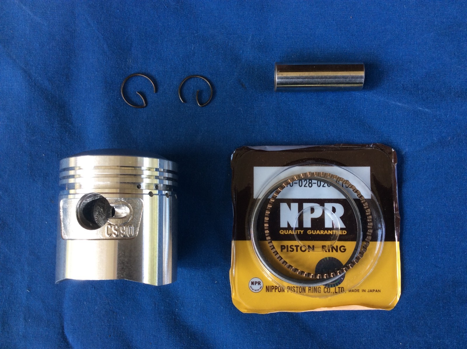 STD Domed Piston Set & 5 rings fits Honda CT90 CM91 SL90 S90 ST90 CM91 C90 CL90