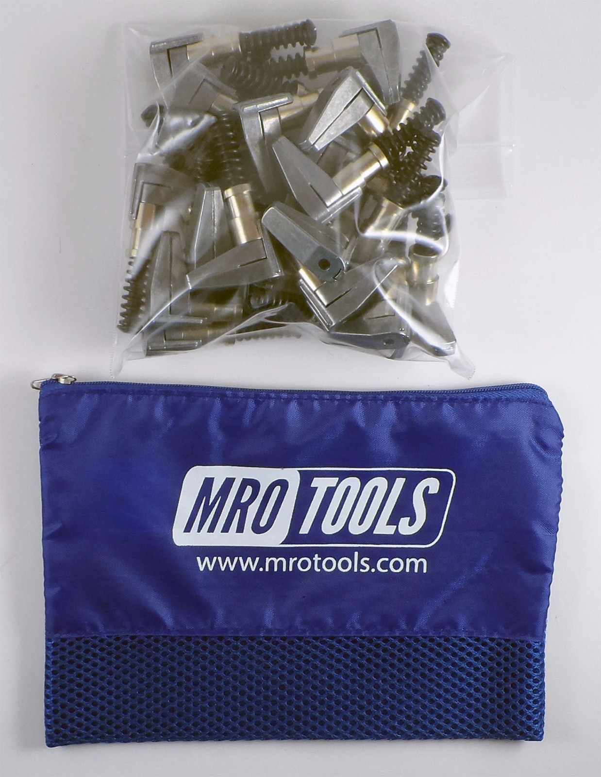 KSG4S25 3/4 x 1 Cleco Side-Grip Clamps (SET OF 25) w/ Mesh Carry Bag