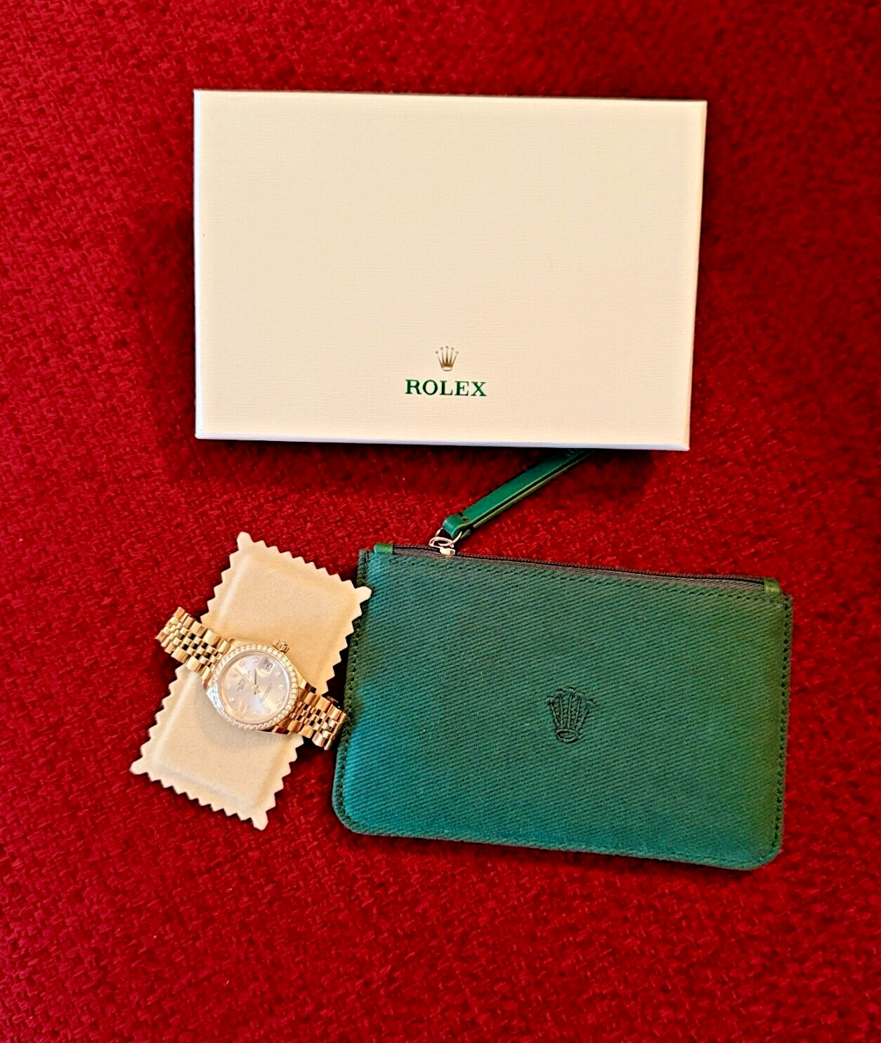 New Rolex Green Submariner Watch Travel Pouch - New Boxed |VIP Advertising Gift