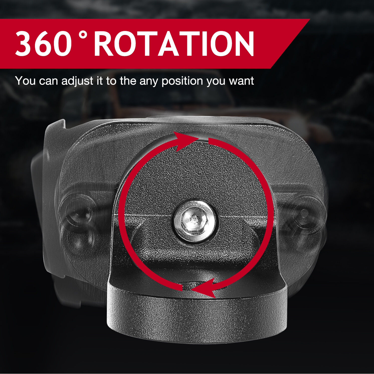 For CFMOTO UFORCE 600 1000 UTV LED Whip Light Mount Clamp Pro-fit Cage SXS CNC