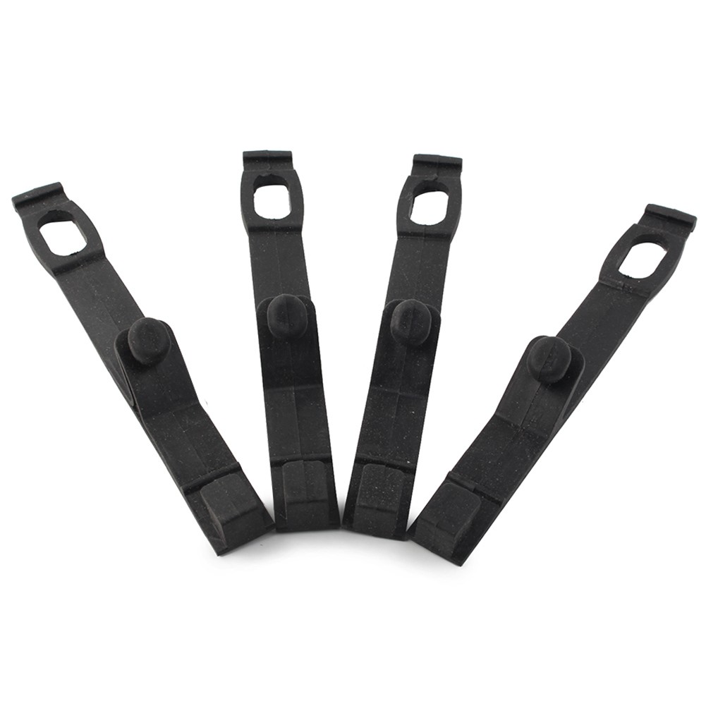 4X Headlight Rubber Straps For Dirt Bike Motorcycle Headlight Fix Brackets Strap