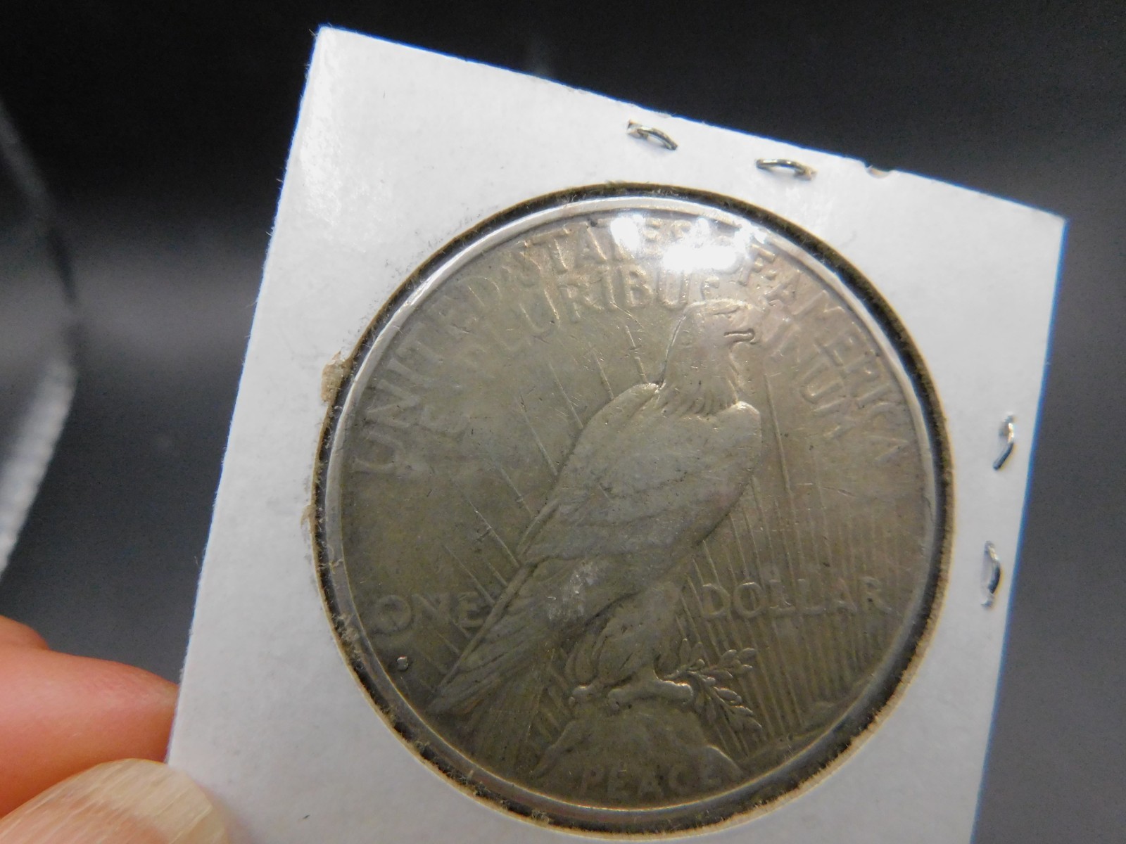 1935-S Peace Silver Dollar $1 - AU, VAM 4 rays