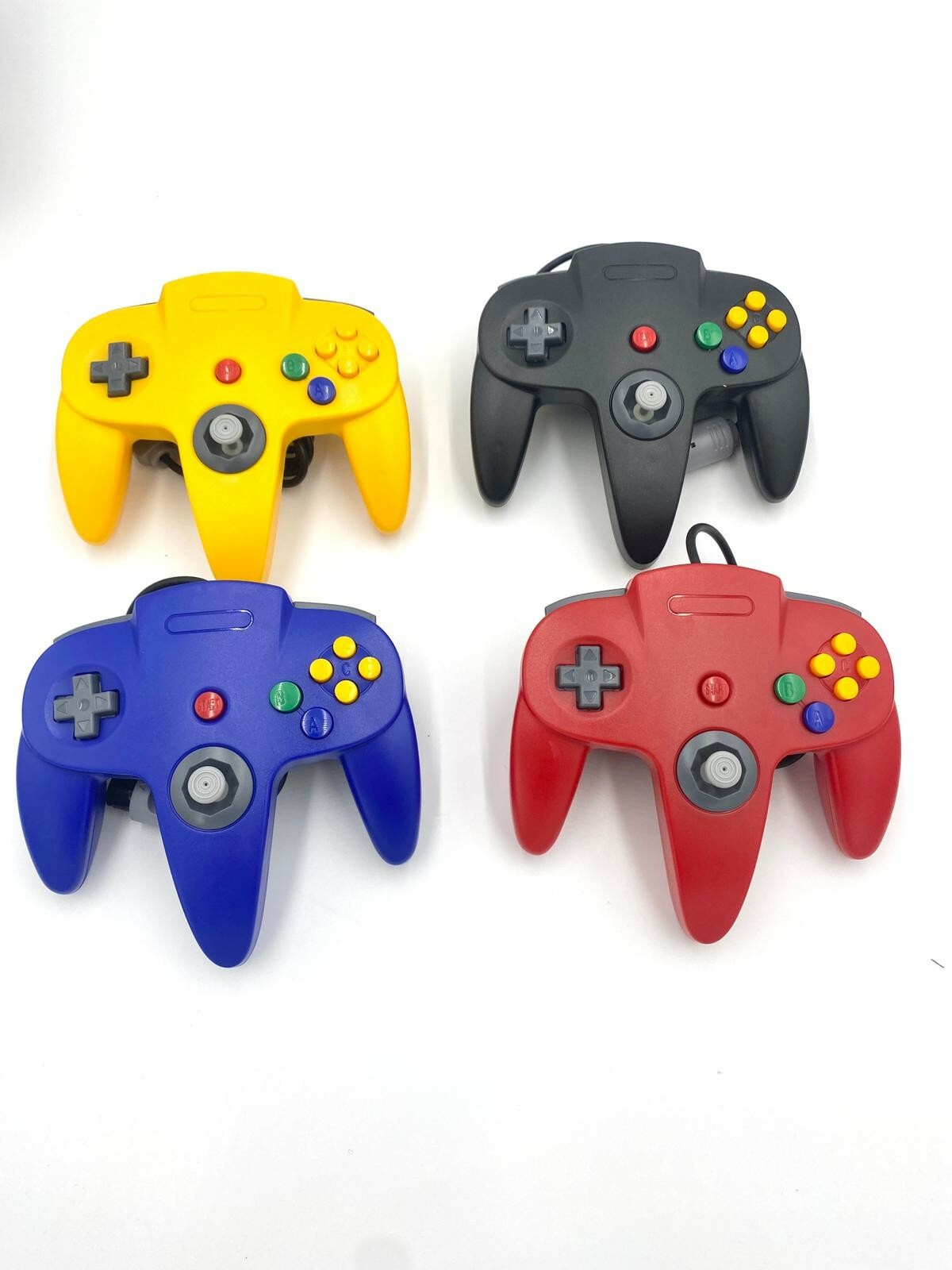 N64 Nintendo 64 Console "Region Free" N64 Console+UP TO 4 NEW CONTROLLERS +Cords