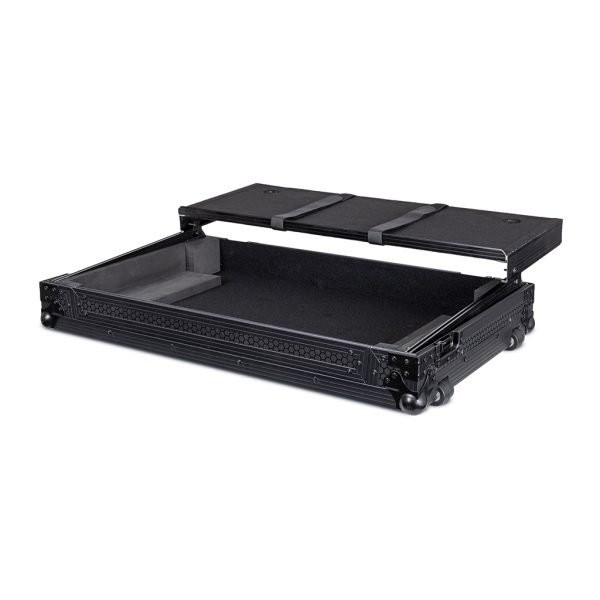 Headliner Pitch Black Flight Case for DDJ-REV7 with Laptop Platform & Wheels