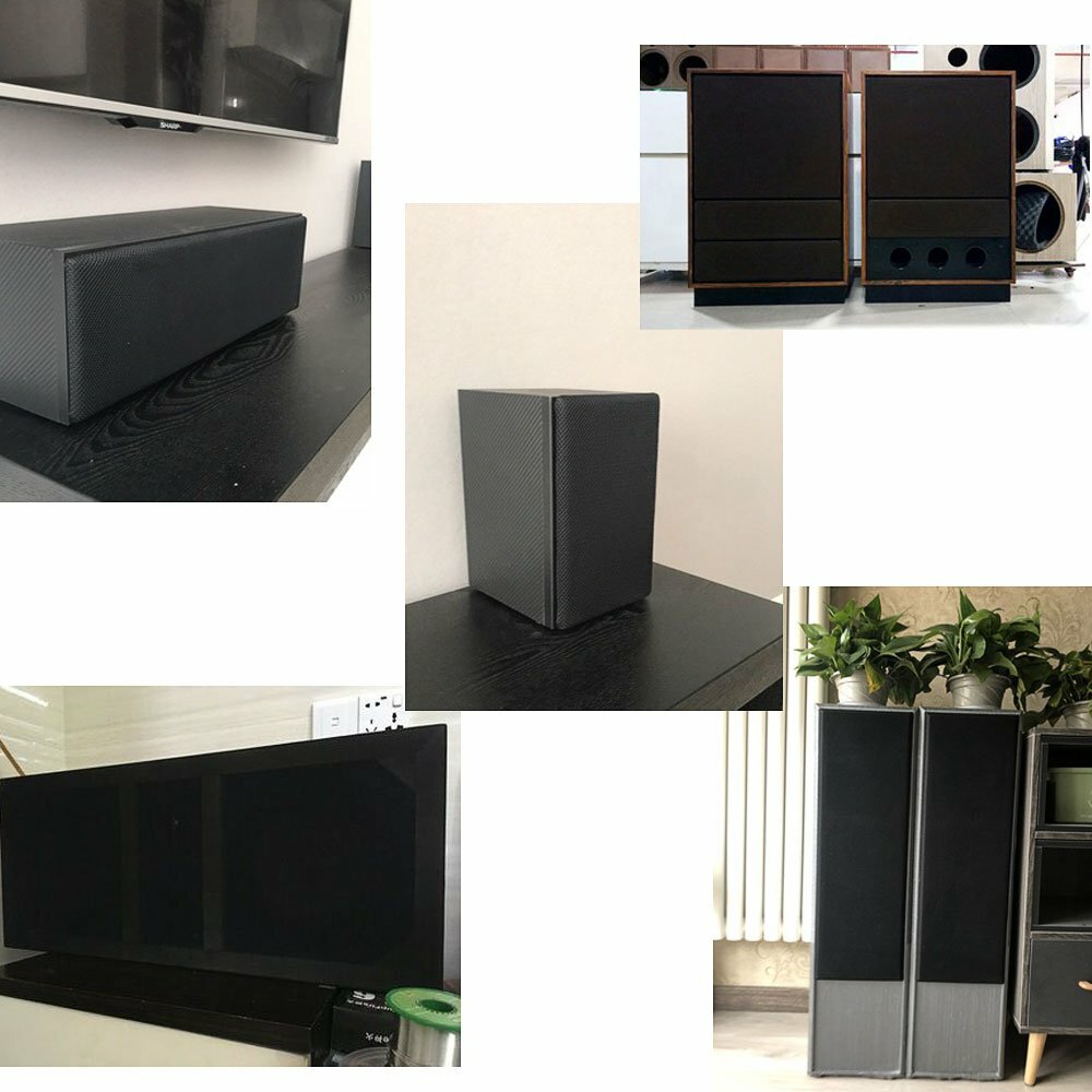 Audio Speaker Mesh Grill Cloth & Stereo Subwoofer Fabric Decorate&Dust-Proof DIY