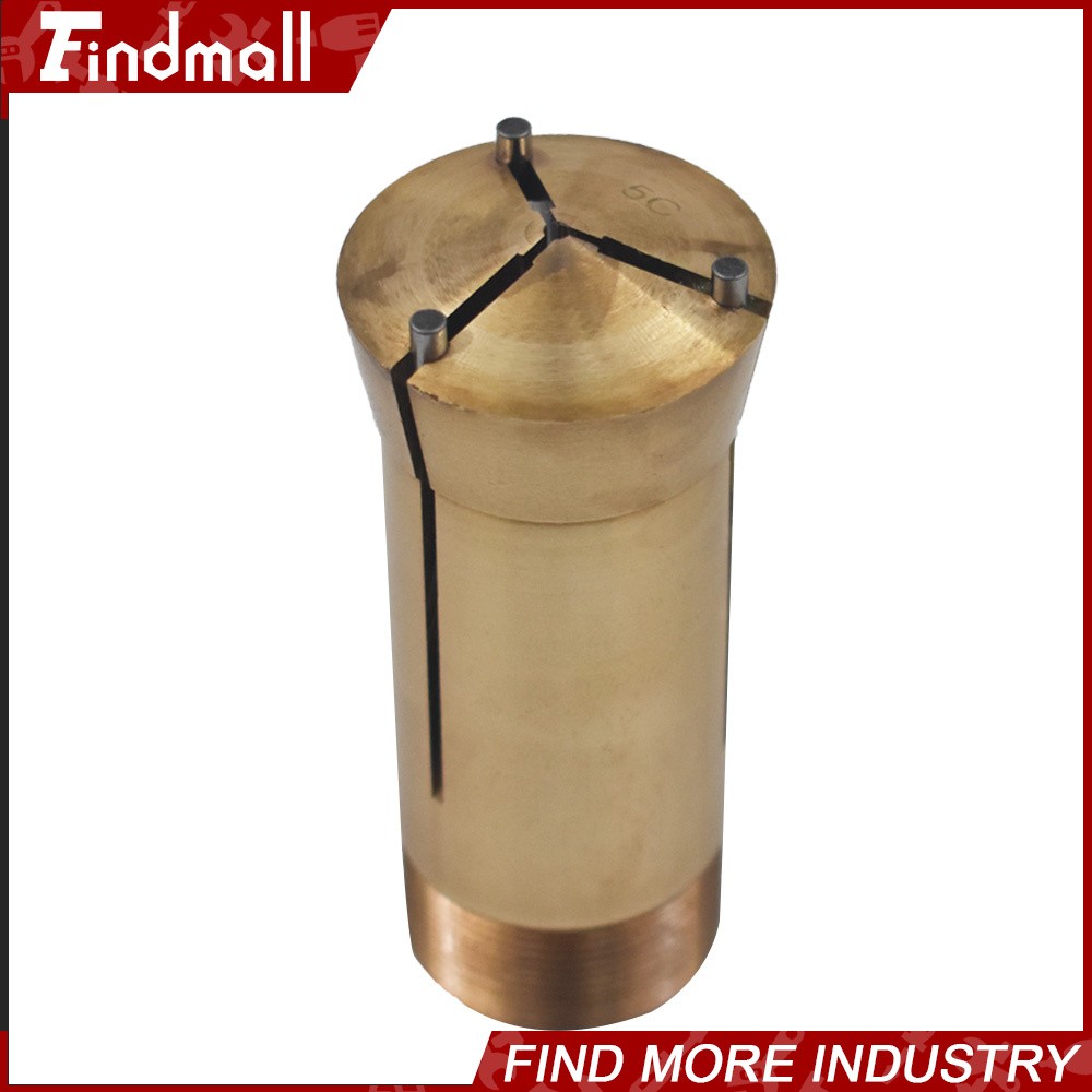 Findmall 5PC 5C Emergency Brass Collet 1/16" Lathe Milling Holder High Precision
