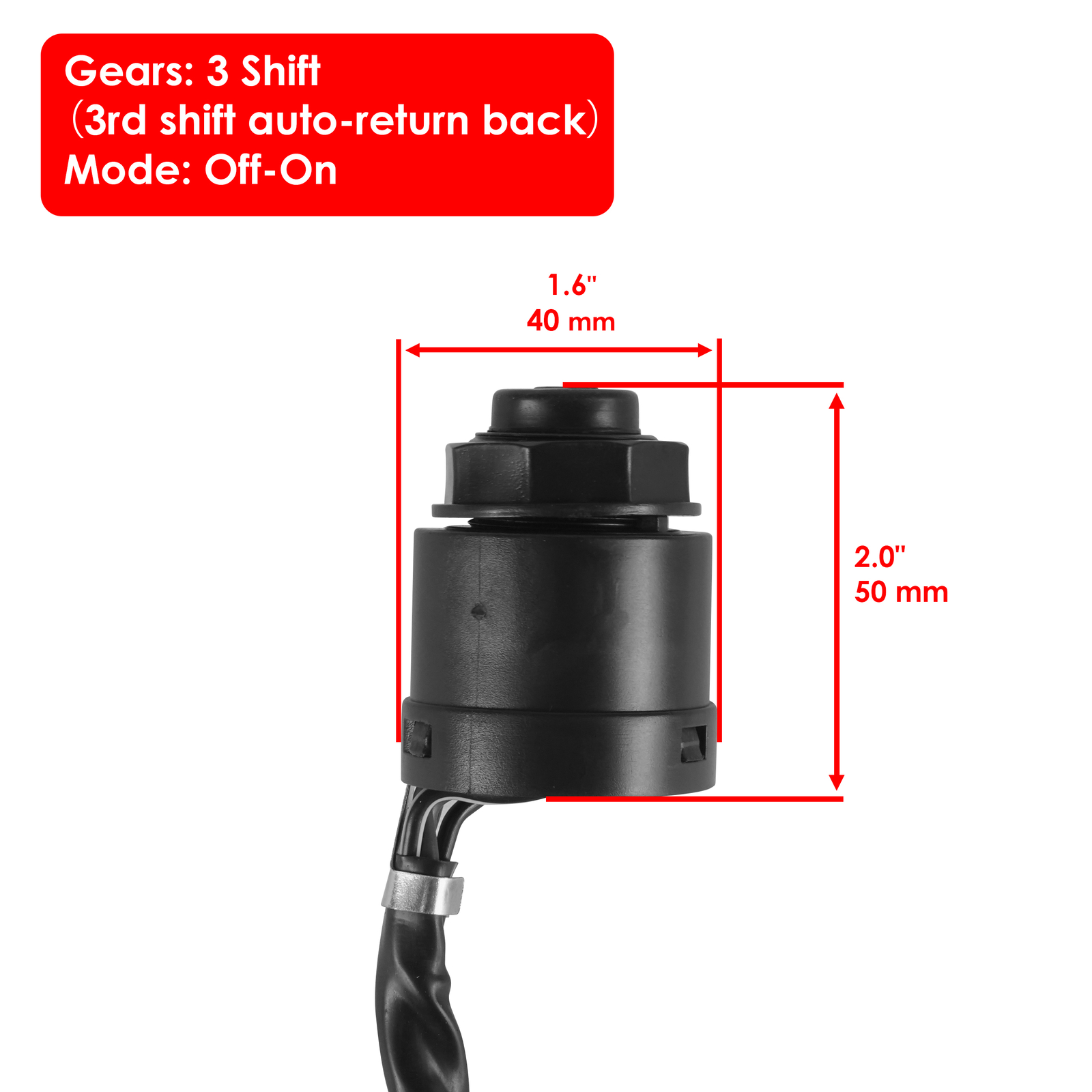Ignition Key Switch for Kawasaki Mule 610 4X4 KAF400 KAF 400 2007-2016