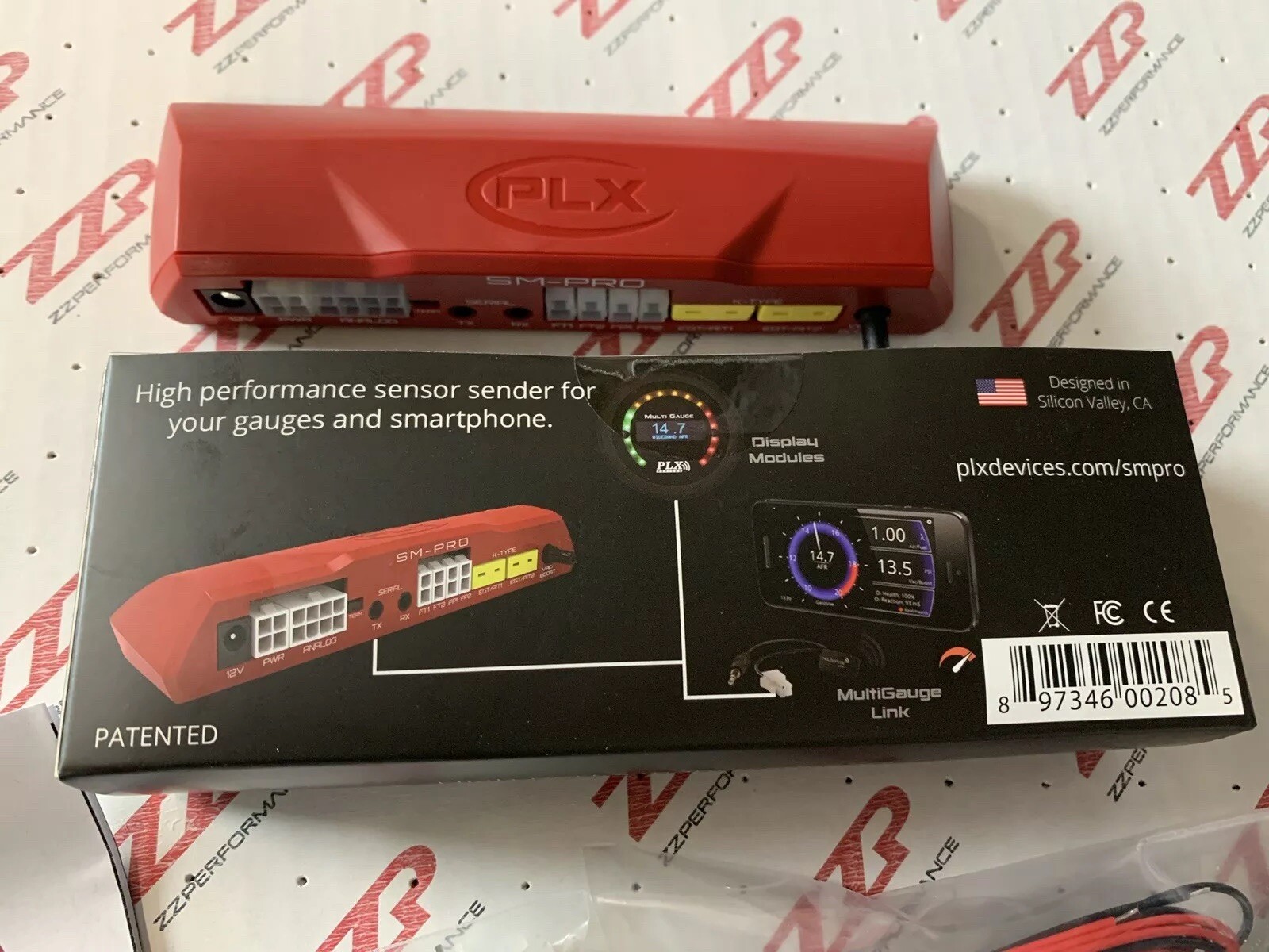 PLX Devices SM-Pro Multi Sensor Module - Boost, Fluid Temperature, Pressure, EGT