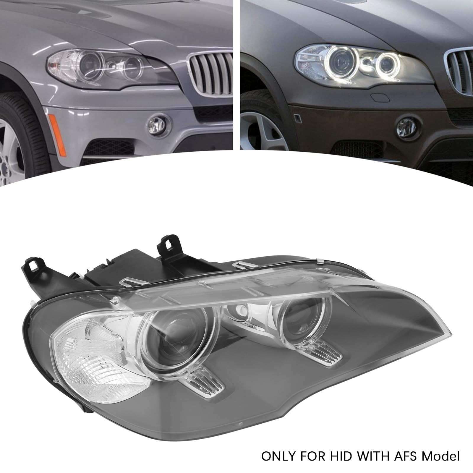 For 2011 2012 2013 BMW X5 Headlight Assembly Right Passenger Side