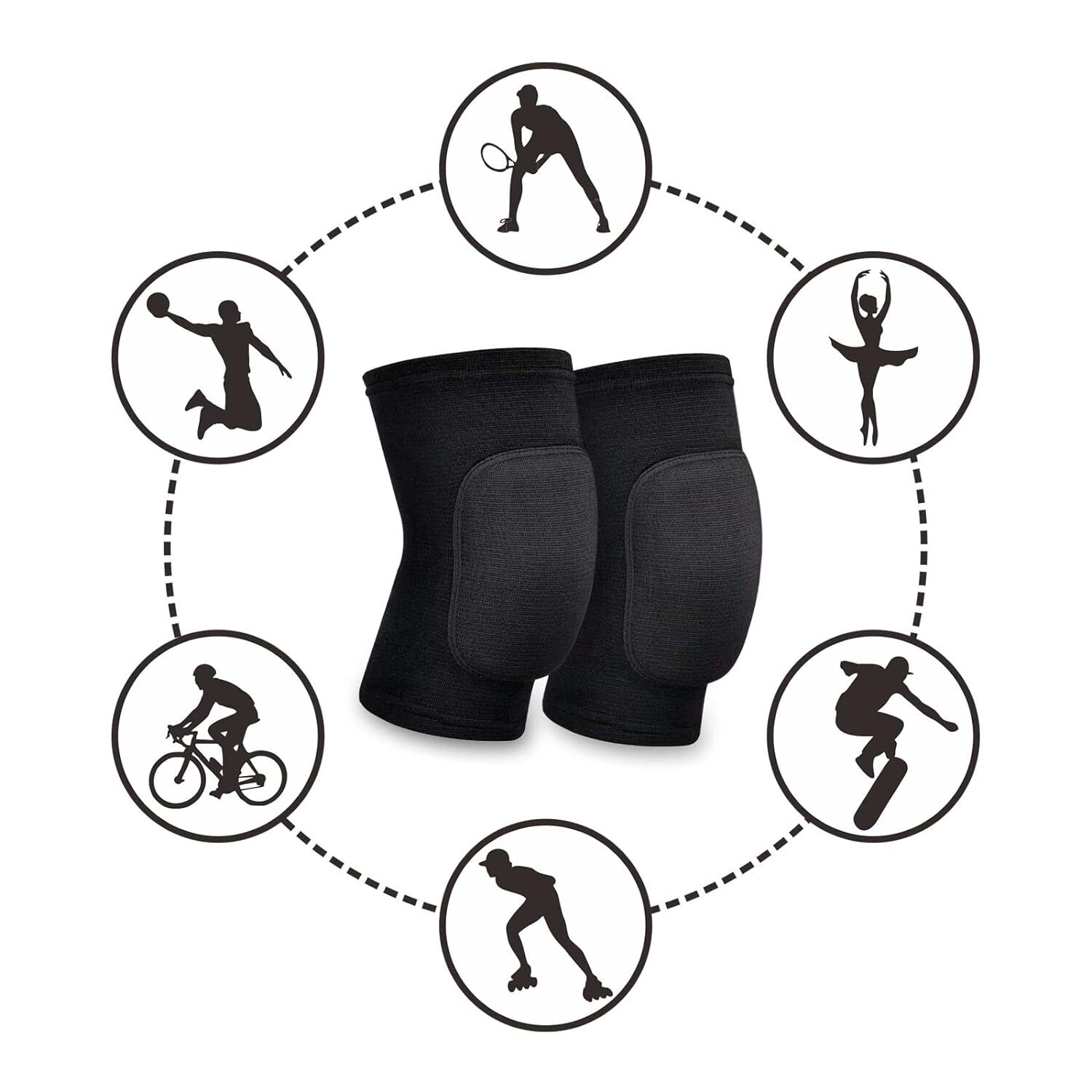 Knee Pads Knee Guards Soft Breathable Knee Pads for Men Women Kids Knees Protec