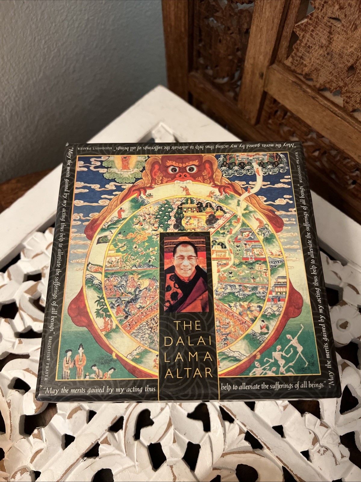 The Dalai Lama Altar Kit Friedman Fairfax Publishers Buddhist Tibet NEW Boxed