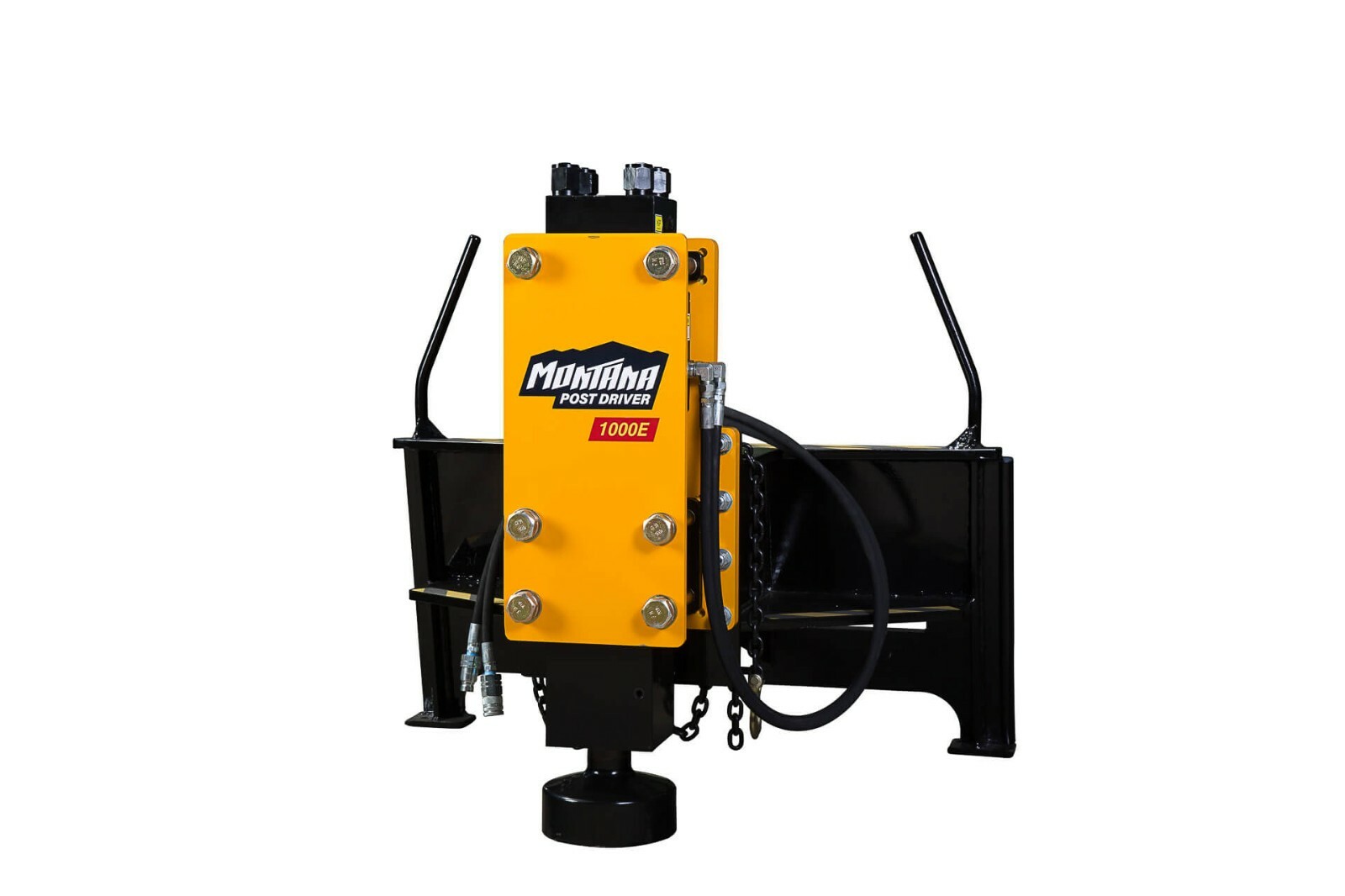 Montana 1000E Rancher Hydraulic Fence Post Driver Skid Steer Attachment