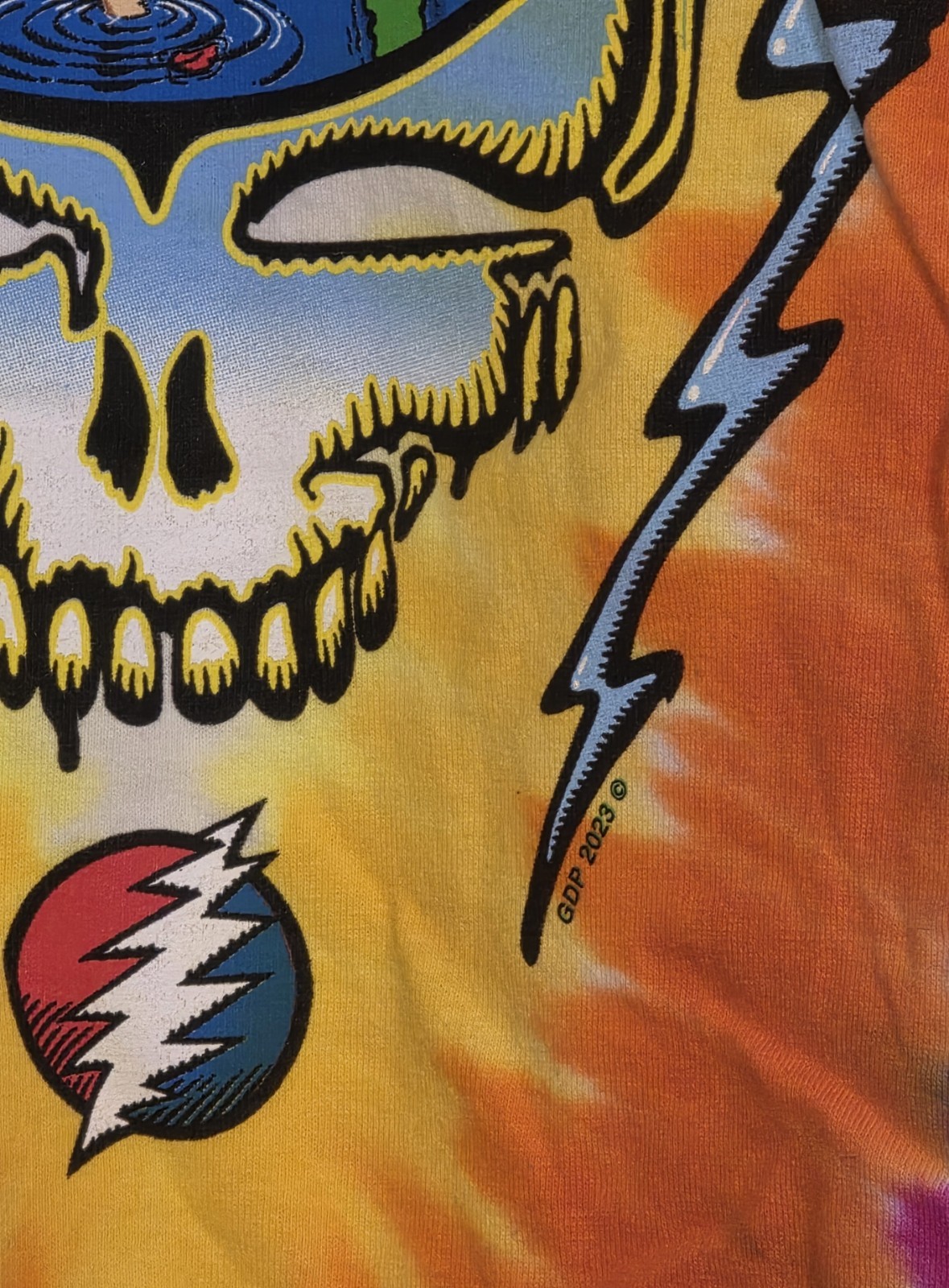 Dead And & Company Final Tour 2023 T Shirt Tie Dye Size 2XL