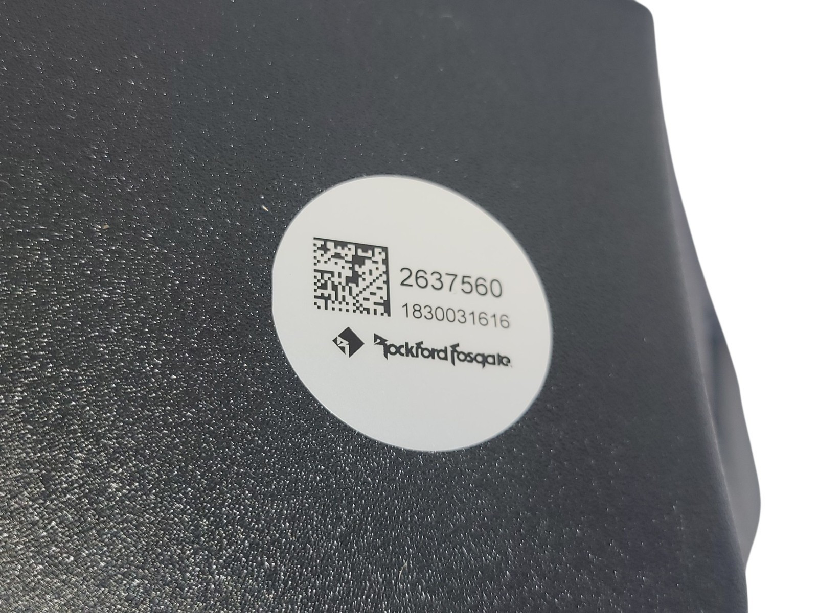 Polaris General Frt Rear Speakers By Rockford Fosgate 2637560 2637561 2637784