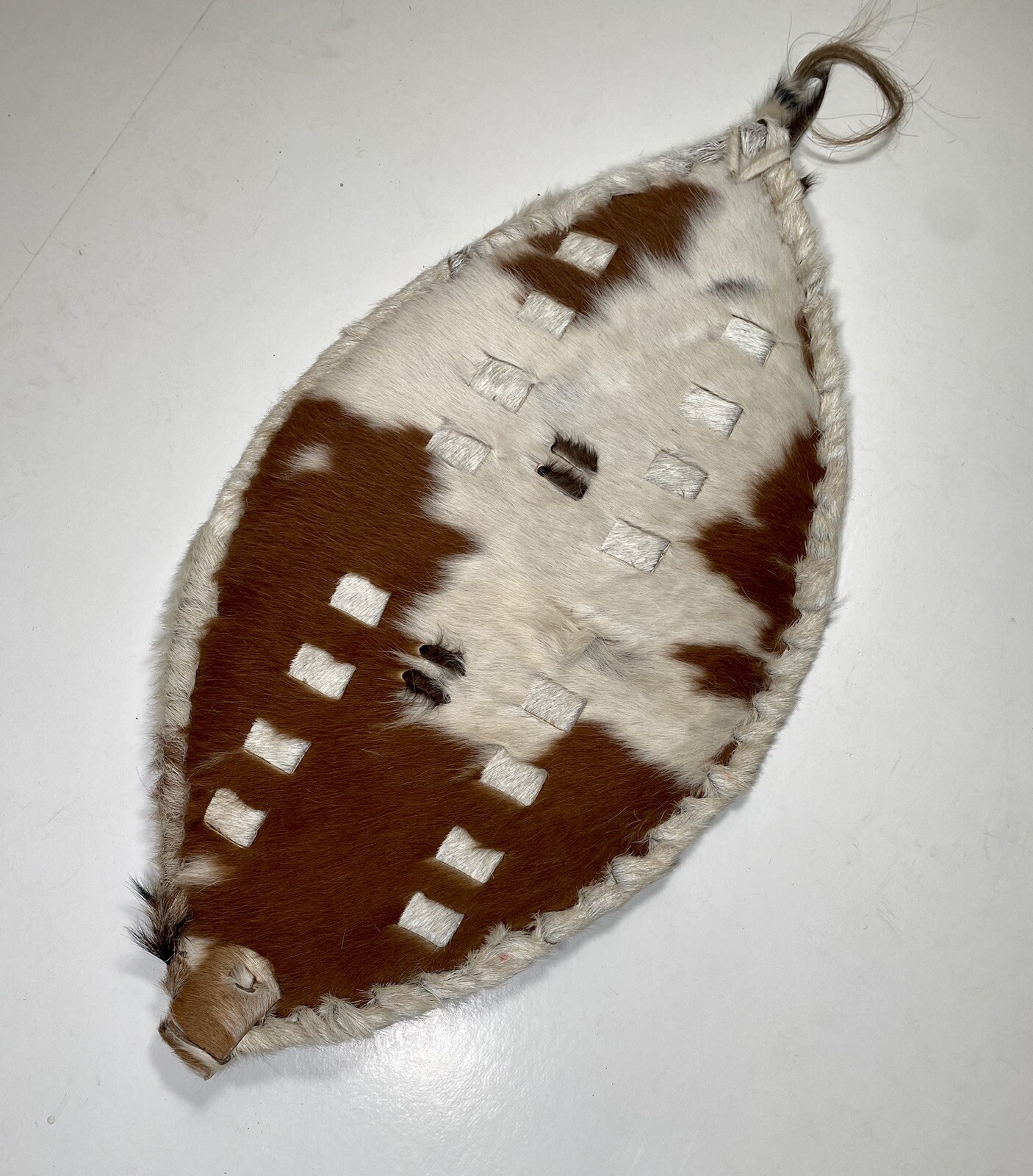 African Maasai Spear Antique Kenyan Spear H-55"|4'8ft and 1 Maasai- Zulu Shield