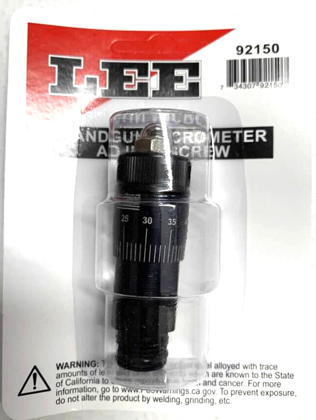 Lee 92150 Handgun Micrometer Adjust Screw