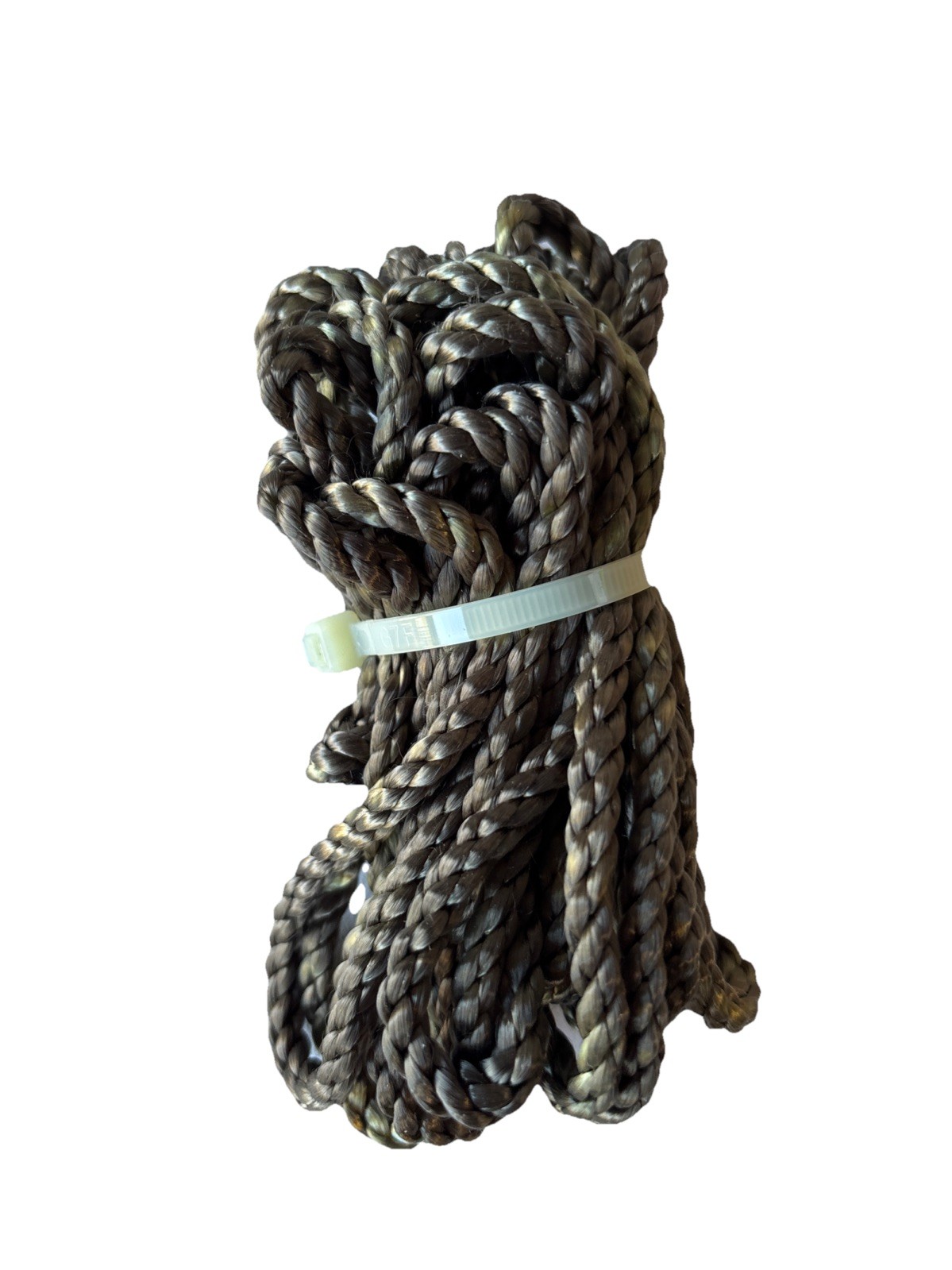 New Military Vehicle Radio Antenna Tiedown Rope With Clip NOS Surplus