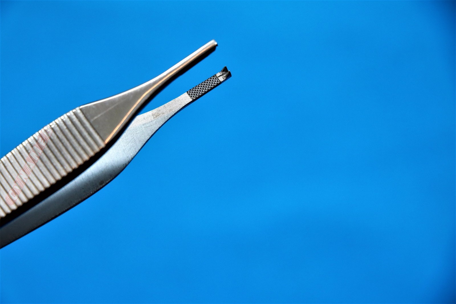 GERMAN T/C ADSON TISSUE KOCHER FORCEPS 1X2 TEETH 4.75" with tungsten carbide