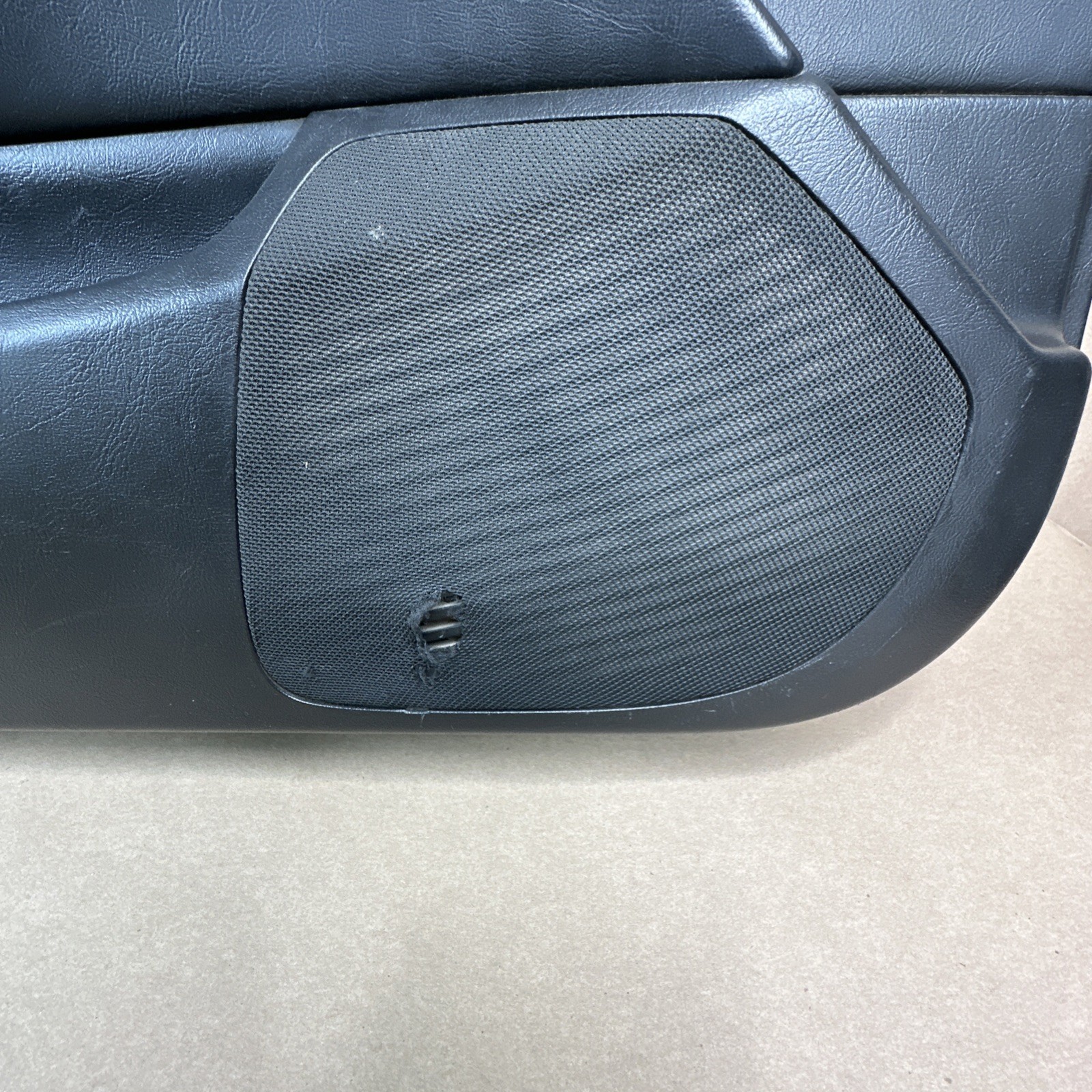 94-01 Acura Integra 4D Driver Left Door Panel Card Black Vinyl Leather OEM