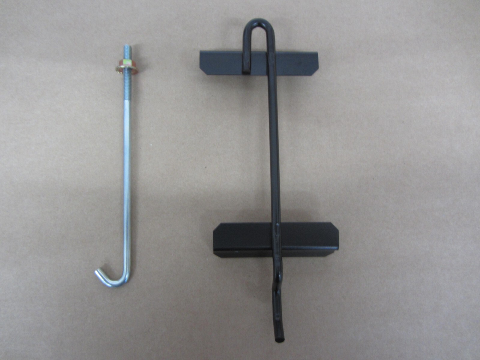 '90-'97 Miata New Aftermarket Battery top bracket, J hook & nut - NA01-56-03XA