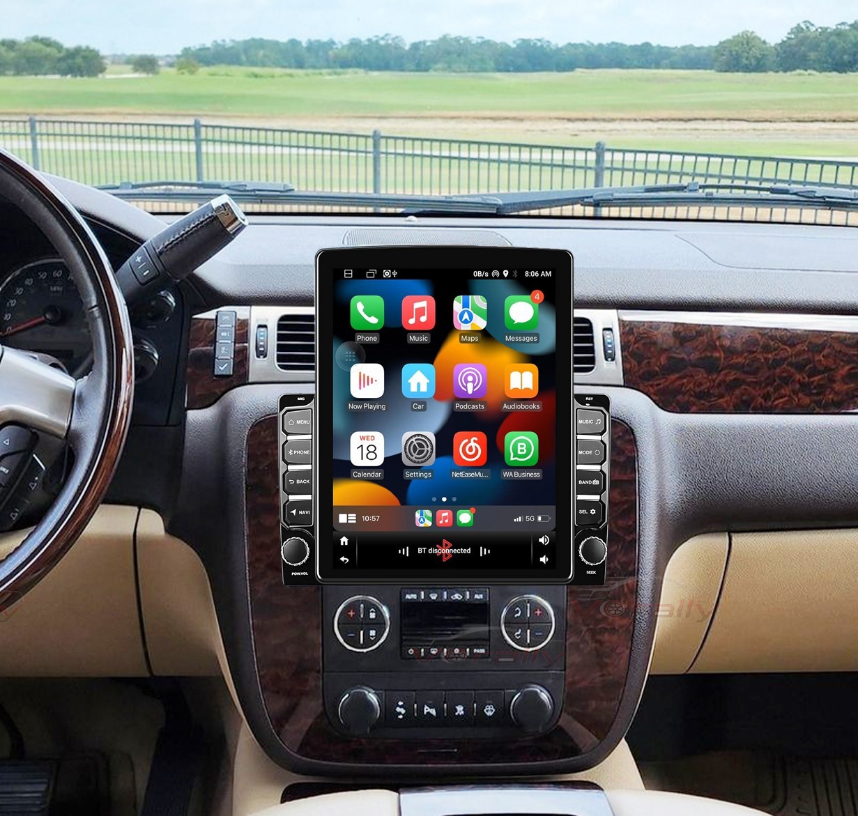 9.7'' For GMC Yukon Denali 2007-2014 Radio GPS With CarPlay Android Auto