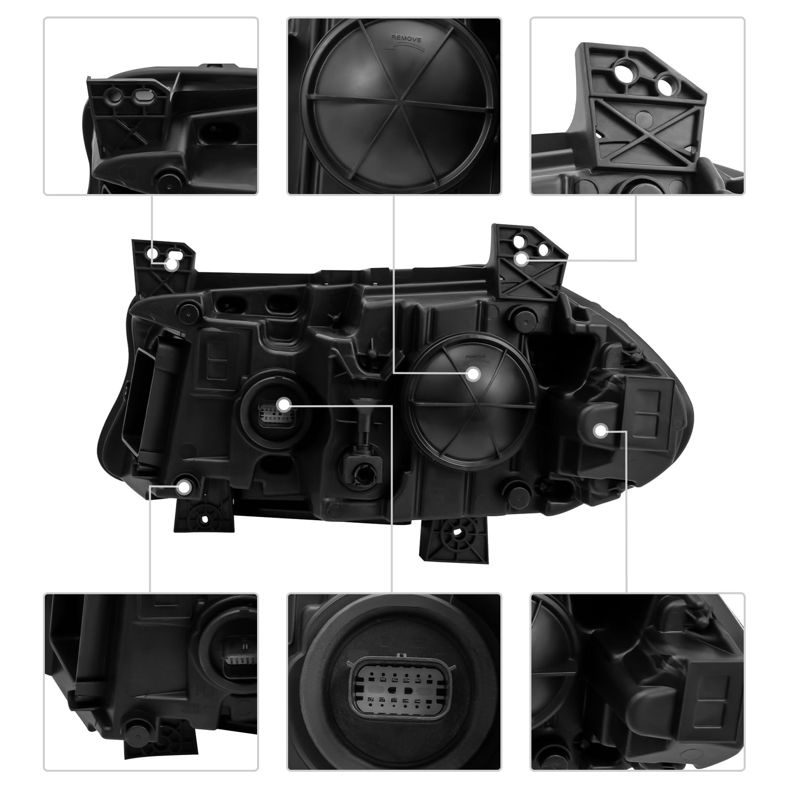 For 2022 2023 Dodge Charger Headlight Assembly Right Side