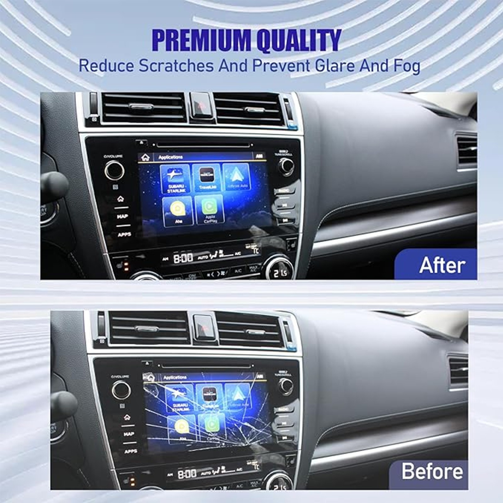 Subaru Legacy Outback Radio Replacement Touch Screen Digitizer 2018 2019-PHONE