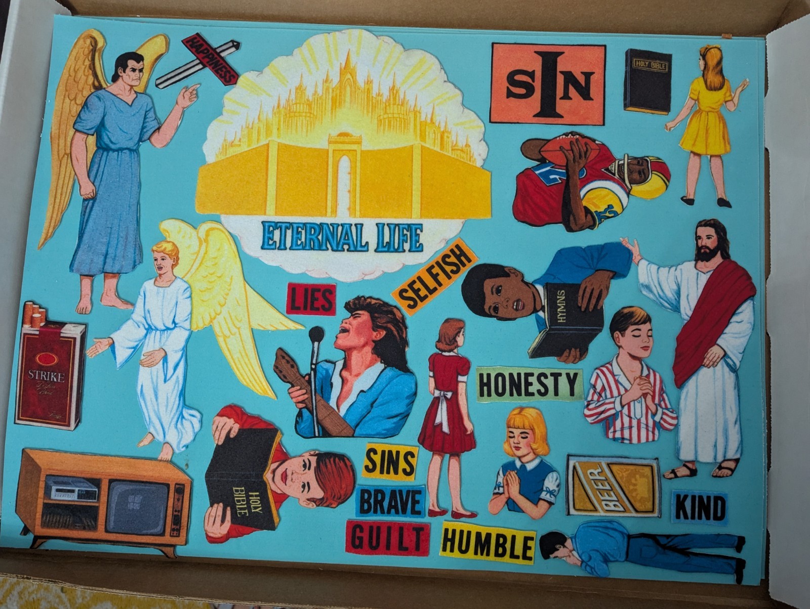 Betty Lukens Thru Bible in Felt Two Ways, Christian Armor, Trees, Fruit OfSpirit