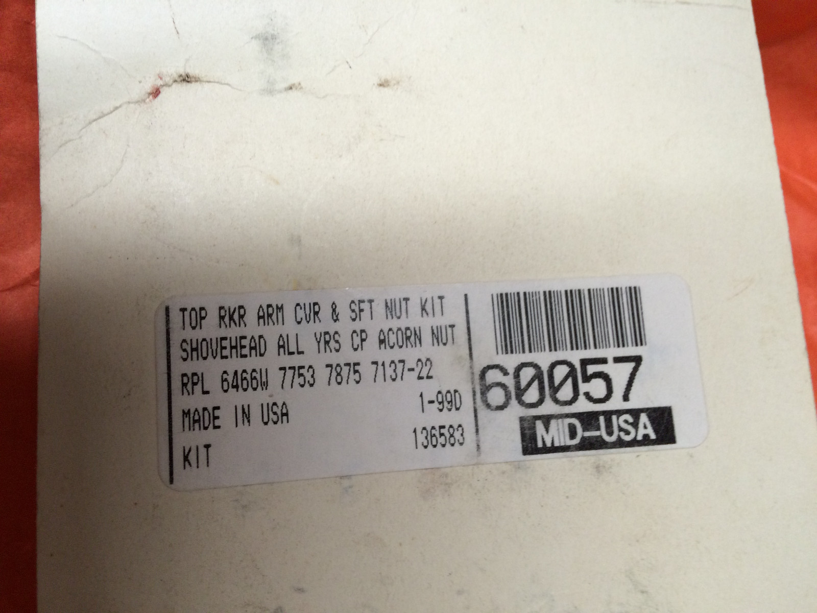 CHROME PLATED HIGH CROWN ROCKER BOX ACORN NUT SHOVELHEAD 66-84