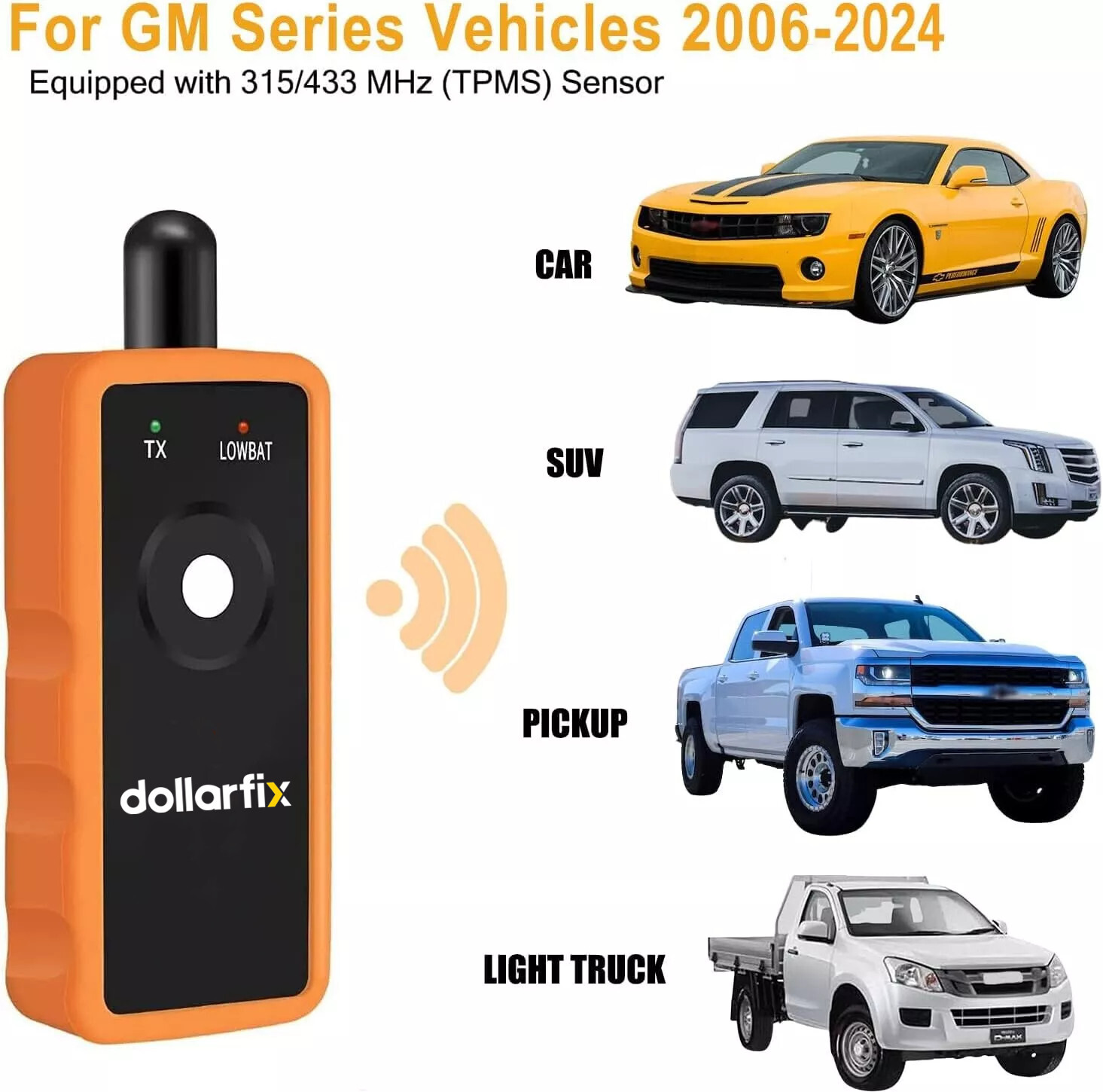 EL-50448 TPMS Reset Tool Relearn Tool Car Tire Pressure Sensor Activation For GM
