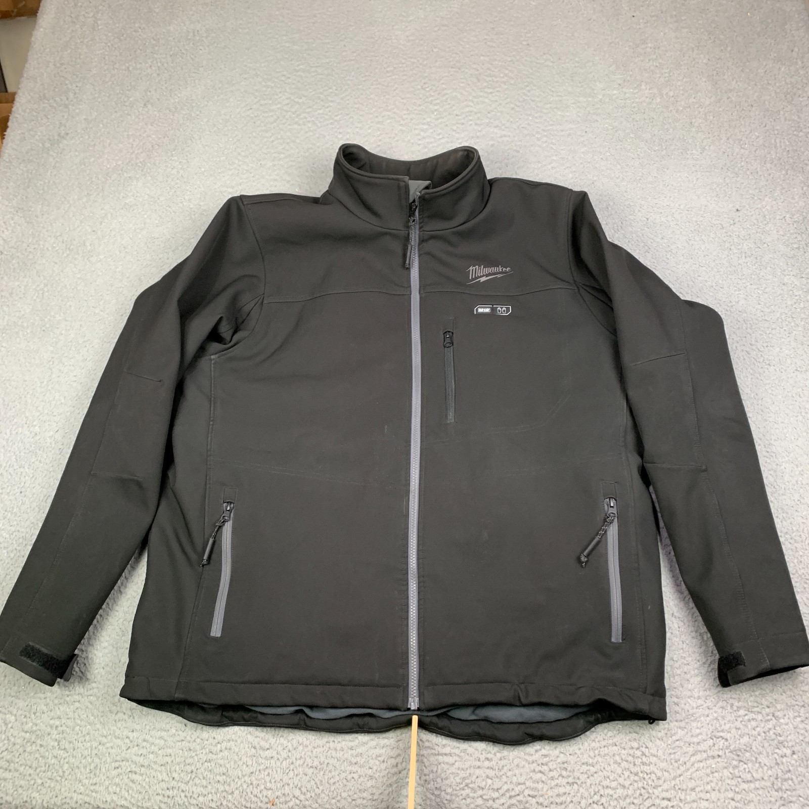 Milwaukee M12 Heated Jacket Mens XL Black Toughshell (No Battery)