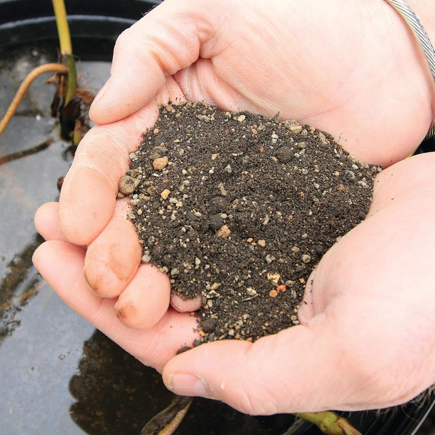 Pond Plant Potting Media, Nutrient-Rich Aquatic Soil for Water Garden