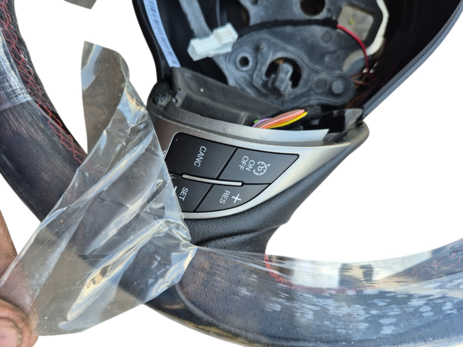 12-15 Fiat 500 Abarth Steering Wheel Assembly With Cruise Control OEM